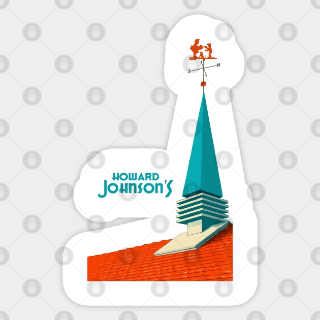 Howard Johnson's Restaurant Sticker by fiercewoman101